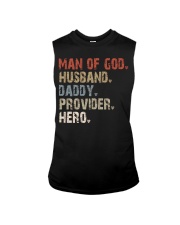Man Of God-Husband-Daddy-Provider-Hero Sleeveless Tee tile