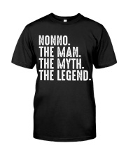 Nonno - The Man The Myth The Legend Classic T-Shirt front