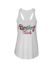 Grammy Claus Christmas Art Ladies Flowy Tank thumbnail