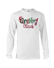 Grammy Claus Christmas Art Long Sleeve Tee front