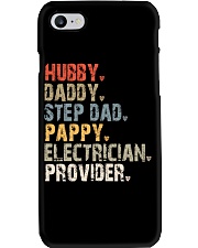 Hubby-Daddy-Step Dad-Pappy-Electrician-Provider Phone Case tile