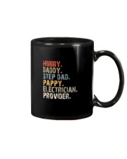 Hubby-Daddy-Step Dad-Pappy-Electrician-Provider Mug tile