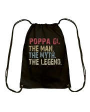 Poppa Gi - The Man The Myth The Legend Drawstring Bag tile