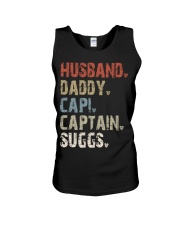 Husband - Daddy - Capi - Captain - Suggs Unisex Tank tile