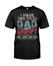 Dad and Grumpy - Perfect gift Premium Fit Mens Tee tile