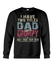 Dad and Grumpy - Perfect gift Crewneck Sweatshirt tile