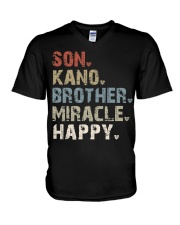 Son-Kano-Brother-Miracle-Happy V-Neck T-Shirt tile