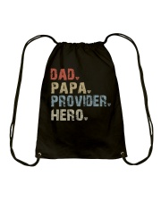 Dad - Papa - Provider - Hero Drawstring Bag tile