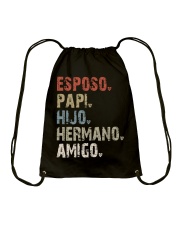 Esposo - Papi - Hijo - Hermano - Amigo Drawstring Bag tile