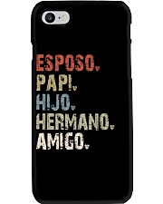 Esposo - Papi - Hijo - Hermano - Amigo Phone Case tile