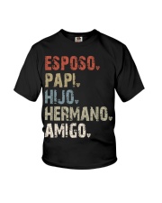 Esposo - Papi - Hijo - Hermano - Amigo Youth T-Shirt tile