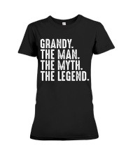 Grandy - The Man The Myth The Legend Premium Fit Ladies Tee tile