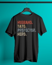 Husband-Tato-Protector-Hero Classic T-Shirt lifestyle-mens-crewneck-front-3
