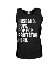 Husband - Pops - Pop pop- Protector - Hero Unisex Tank tile