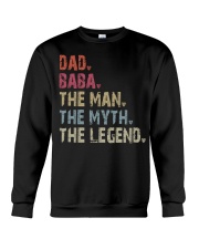 Dad - Baba - Man Myth Legend Crewneck Sweatshirt tile