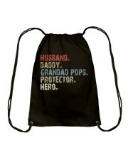 Grandad Pops - Protector Hero Drawstring Bag tile