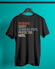 Grandad Pops - Protector Hero Classic T-Shirt lifestyle-mens-crewneck-front-3