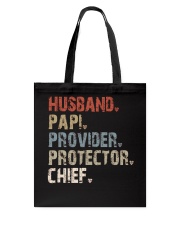 Husband-Papi-Provider-Protector-Chief Tote Bag tile