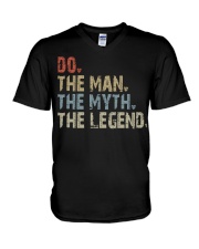 Do-Dada-Legend-Protector-Hero V-Neck T-Shirt tile