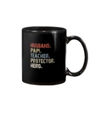 Husband-Papi-Teacher-Protector-Hero Mug tile