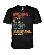 Grandmama - v56 V-Neck T-Shirt tile