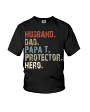 husband-dad-papat-protector-hero Youth T-Shirt tile