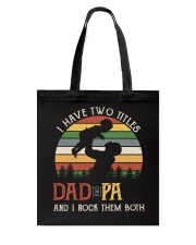 Dad And Pa Tote Bag tile