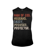 Man Of God-Husband-Daddy-Provider-Protector Sleeveless Tee tile