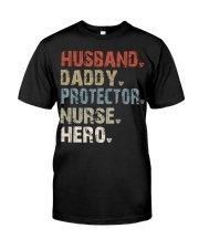 Husband - Daddy - Protector - Nurse - Hero Premium Fit Mens Tee tile