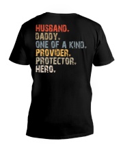 Husband-Daddy-One Of A Kind-Provider V-Neck T-Shirt tile