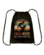 Dad And Pepe Drawstring Bag tile