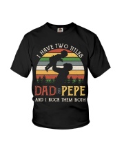Dad And Pepe Youth T-Shirt tile