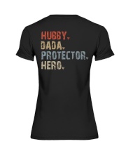 Hubby-Dada-Protector-Hero Premium Fit Ladies Tee tile