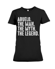 Abuelo - The Man The Myth The Legend Premium Fit Ladies Tee tile
