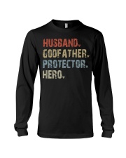 Husband - Godfather - Protector - Hero Long Sleeve Tee tile