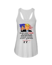 Great Husband Ladies Flowy Tank tile