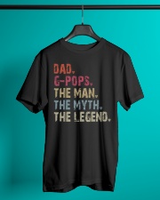 Dad - G-Pops - Man Myth Legend Classic T-Shirt lifestyle-mens-crewneck-front-3