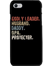 Godly Leader-Husband-Daddy-Opa-Protecter Phone Case tile