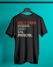 Godly Leader-Husband-Daddy-Opa-Protecter Classic T-Shirt lifestyle-mens-crewneck-front-3