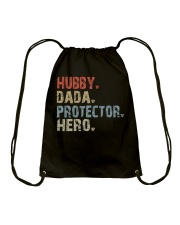 hubby-dada-protector-hero Drawstring Bag tile