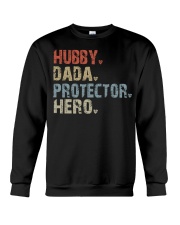 hubby-dada-protector-hero Crewneck Sweatshirt tile