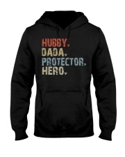 hubby-dada-protector-hero Hooded Sweatshirt tile