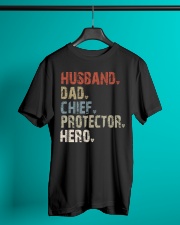 husband-dad-chief-protector-hero Classic T-Shirt lifestyle-mens-crewneck-front-3