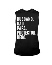 husband-dad-papa-protector-hero Sleeveless Tee tile