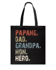 Papang - Dad - Grandpa - Hon - Hero Tote Bag tile