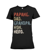 Papang - Dad - Grandpa - Hon - Hero Premium Fit Ladies Tee tile