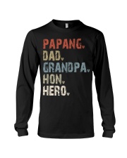 Papang - Dad - Grandpa - Hon - Hero Long Sleeve Tee tile