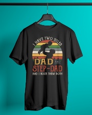 Dad And Step Dad Classic T-Shirt lifestyle-mens-crewneck-front-3