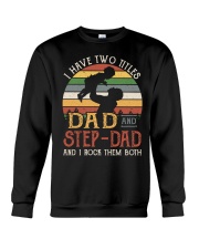 Dad And Step Dad Crewneck Sweatshirt tile