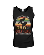 Dad And Step Dad Unisex Tank tile